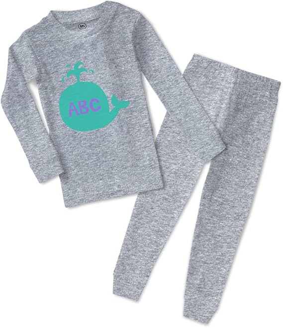 Custom Kids Pajamas Pjs Personalized Monogram Dolphin Beach