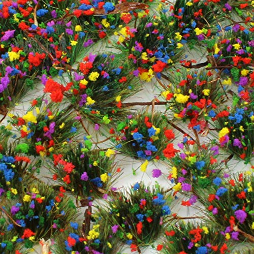 War World Scenics 6mm Wald Blumen Selbstklebende Statische Grasbüschel x 100 - Modellbau Modellbahn Landschaftsbau… – Bild 4