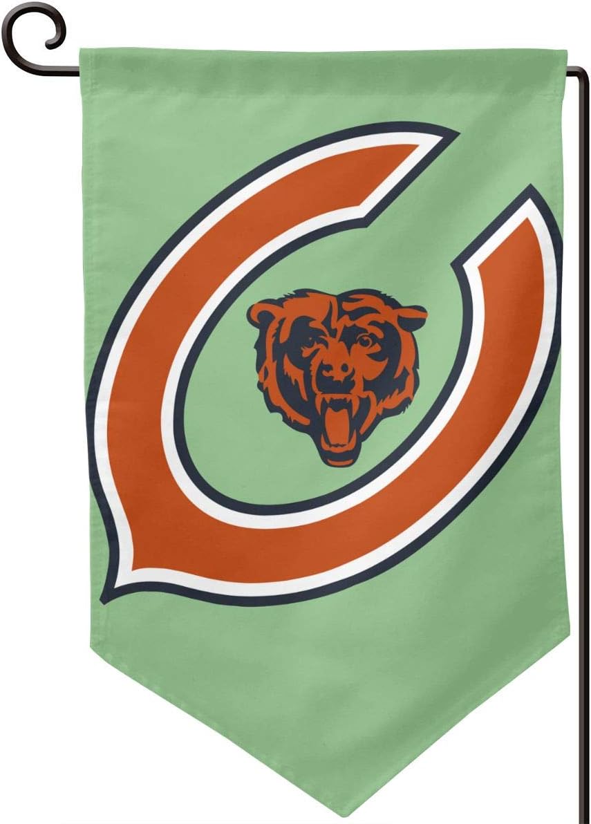 NA Flag12.5 * 18in Chicago Bears Breathable Sharp Corner One Size