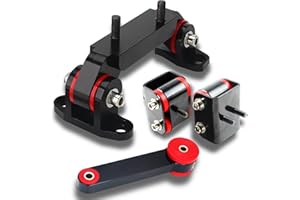 DAZZLAIT Engine Mounts & Transmission Mount & Pitch Mount 4PCS Fit for Subaru 1993-2011 Regular Impreza | 2002-2014 Subaru WRX | 2004-2018 STI | 2005-2009 Legacy GT | 2004-2013 Forester XT