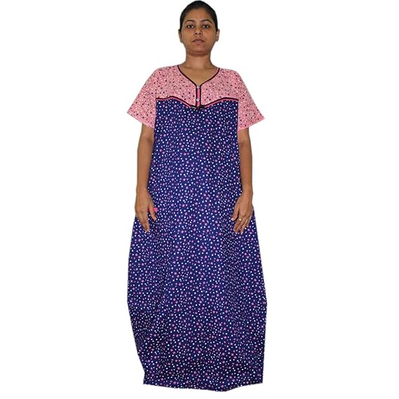 Cotton Maternity Nursing Nighty