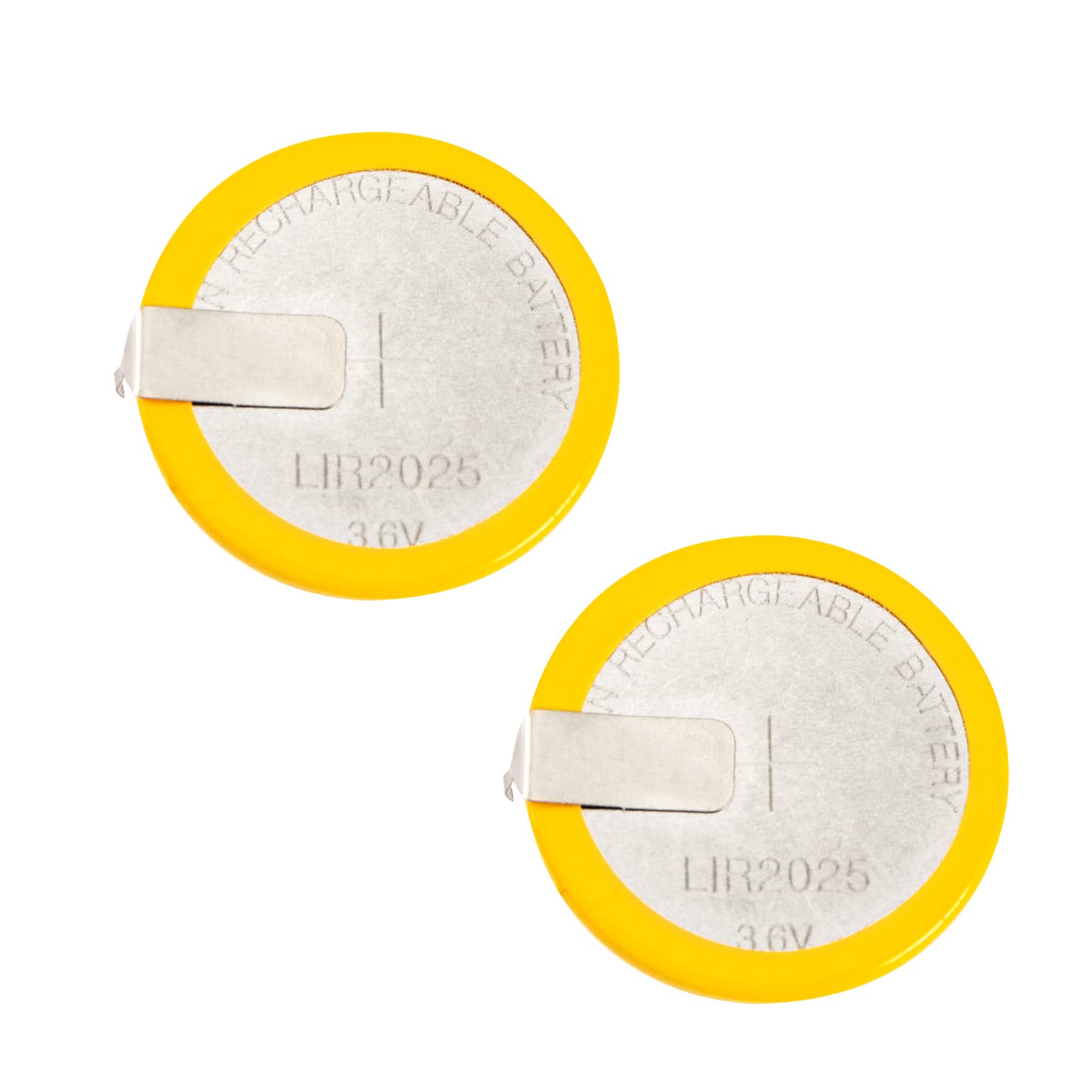 OTOTEC 1pc Rechargeable LI-ION Battery LIR2025 Compatible with B-M-W Key FOB 3 5 7 Series E46 E39