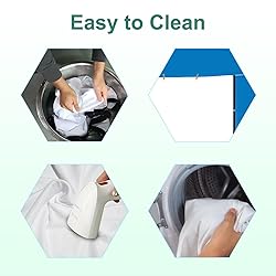 TOWOND Projector Screen 84 inch, Wrinkle-Free and