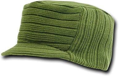 flat top knit hat