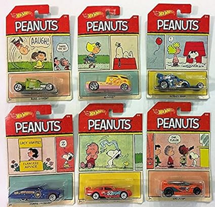 Hot Wheels PEANUTS Complete Set 