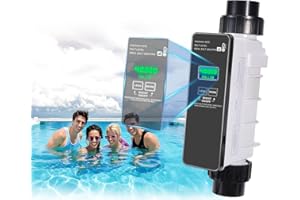 SVIPXOXO IC40 Pool Salt Cell Replacement Fit for Pentair Intellichlor IC40 (Replaces 520555) - 40K Gallon Saltwater Chlorinator System for Inground Pools - Pool Chlorine Generator