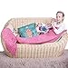SENYANG Mermaid Tail Blanket, Mermaid Blanket for Kids Hand Crochet Snuggle Kids Mermaid Blanket for Girls, Sweet Girls Gifts for Girls Toys (Kid Lavender)