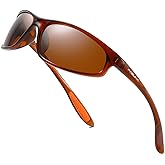 FAGUMA Polarized Sports Sunglasses For Men Cycling Driving Fishing UV400 Protection