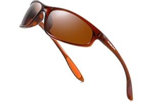 FAGUMA Polarized Sports Sunglasses For Men Cycling Driving Fishing 100% UV Protection