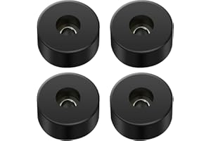 DKAIKAI 192310GS Anti Vibration Foot Pads, Heavy Duty Rubber Foot Pads for Compressors, Generators, Pressure Washers (4-Packs)