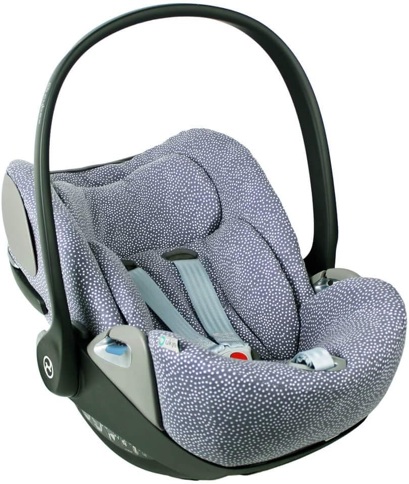 Ukje Housse Siege Auto Bebe Pour Coque Cybex Cloud Z Protection Indispensable Pour Plus De Confort Des Sieges Auto Toujours Propres Coton Oeko Tex Certifie Gris Mouchete Blanc Bebe Puericulture Accessoires Lawawarenesssociety In