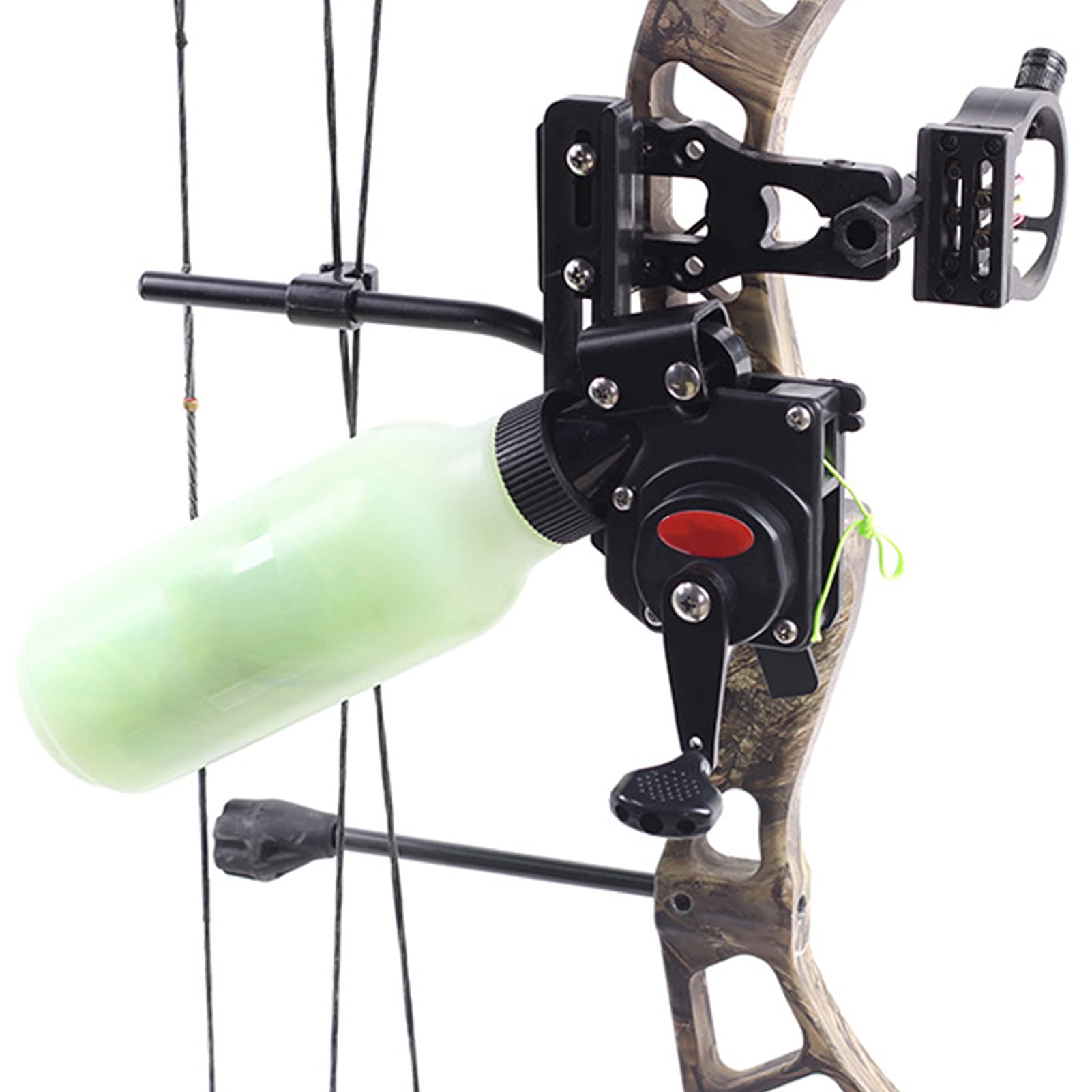 RiToEasysports Fishing Spincast Reel Fish Hunting Bow Reel Bow Fishing Reel for Compound Bow with 40m Line Fishing Tools And Accessories Other Fishing Tools And Accessories