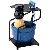 dgudgu Shaving Brush And Bowl Straight Razor Shaving Kit Shaving Bowl And Brush Set Shaving Brush Kit Shaving Cream Bowl Shaving Mug And Brush Set For Men Contain Cup,Brush,Razor Stand,Soap