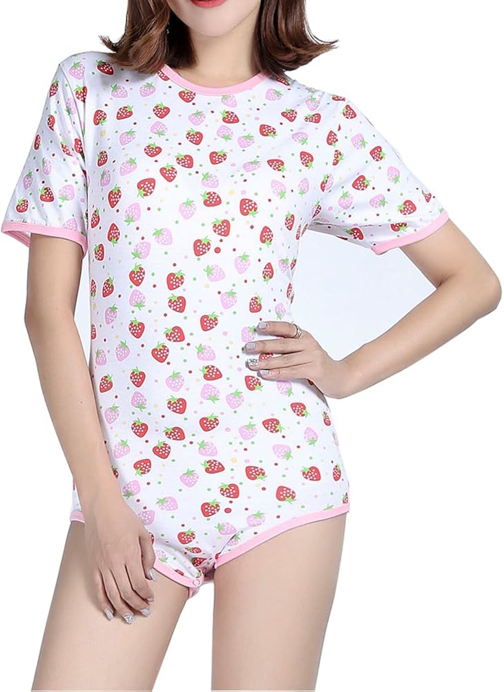 Vivafun Women Adult Baby Onesie Romper Crotch Snap Jumpsuit Amazon.ca