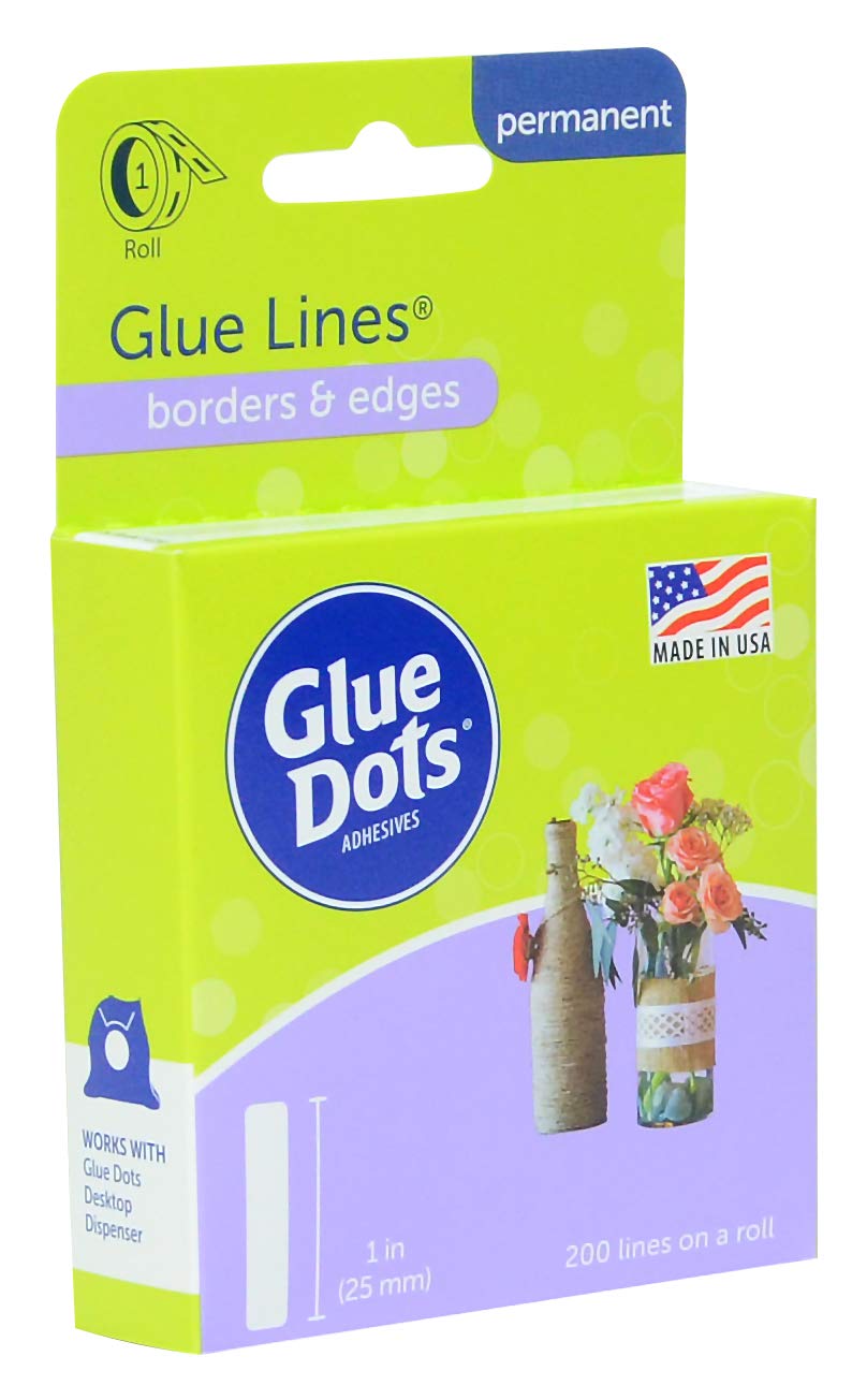 Glue Dots Glue Line Roll, 200 Clear Lines Buy Online in UAE. Arts