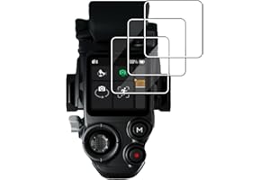 FJIASTB Screen Protector for DJI RS 5, 9H Tempered Glass Film Anti-Scratch Anti-Fingerprint HD Clear, 3-Pack