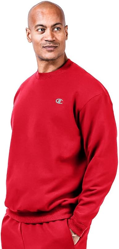 champion big & tall men's fleece sweatshirt
