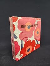 Boston International 20-Count 3-Ply Paper Lunch Napkins Red Unikko view 3