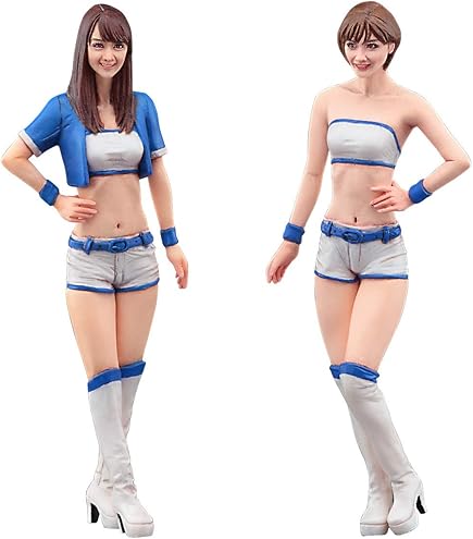 Amazon.com: Hasegawa HFC10 1:24 50's American Girls Figure (Two