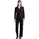 Natori Women's Emb. Shangri La Notch Pj Set Length:26", Inseam:29"
