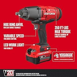CRAFTSMAN V20 RP 1/2 inch Cordless Impact Wrench