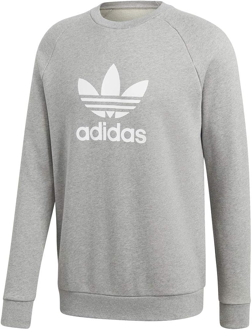 adidas Originals Men's Trefoil Warm-Up Crew Sweatshirt at  Men’s Clothing store