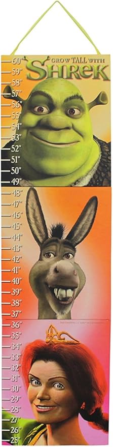 Amazon Com Grow De Altura Con Shrek Nino Grafico De Crecimiento Home Kitchen