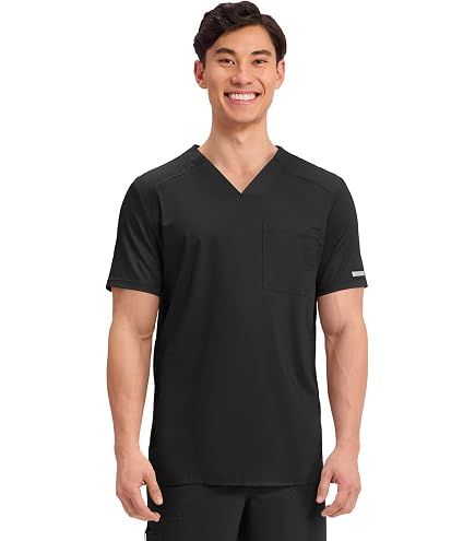 Amazon.com: Cherokee WW Revolution Scrub for Men's Tuckable V-Neck