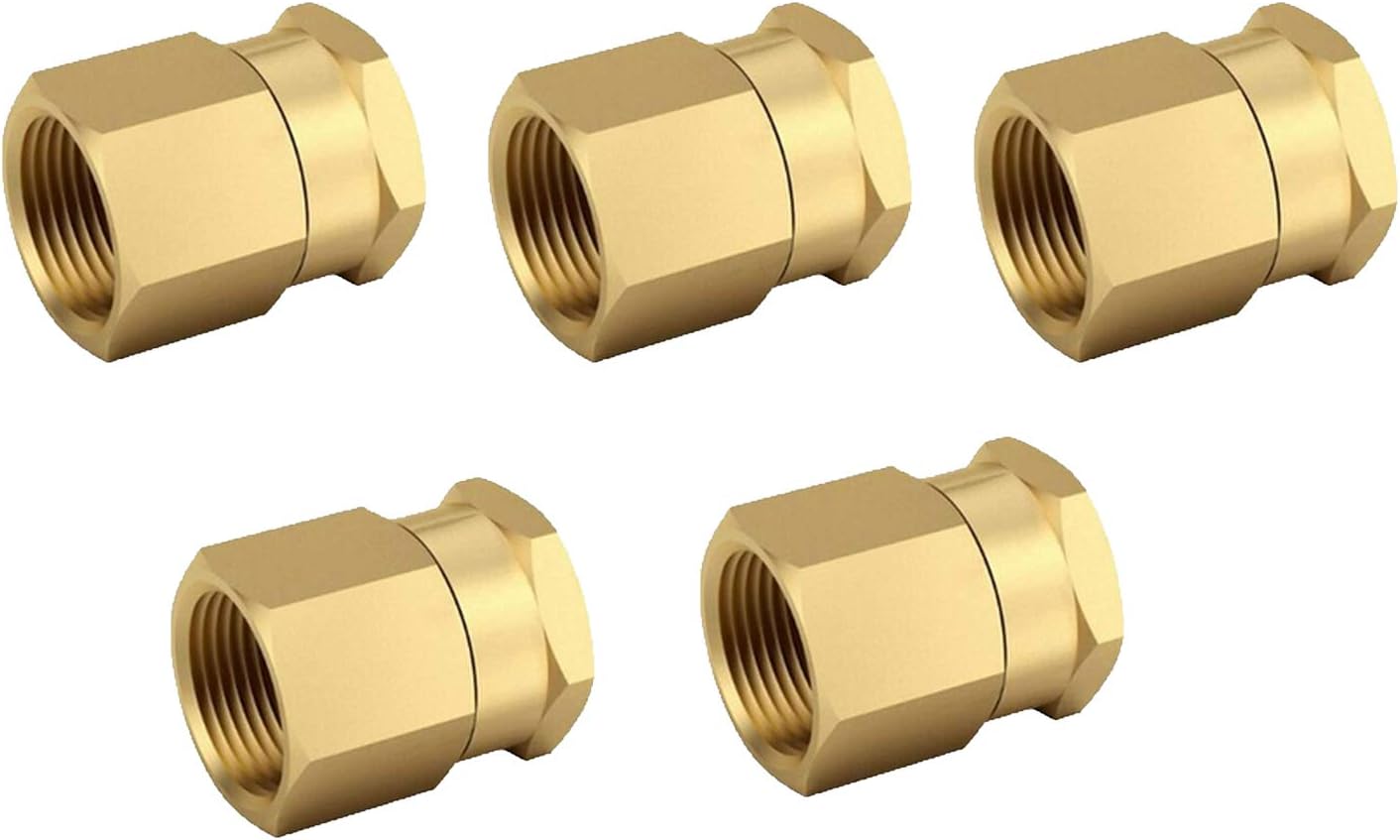 Brass Fittings 3/4" x 3/4" Female GHT Swivel to Female Pipe Amazon