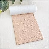 KEOKER Crinkled Paper Texture Rollers for Polymer Clay, Polymer Clay Roller Texture, Texture Roller for Clay, Like Polymer Clay Texture Sheets, Great Work with Polymer Clay Cutters