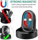 Austuo Galaxy Watch Charger Dock 42mm 46mm SM-R800 R810 R815 Replacement USB view 4