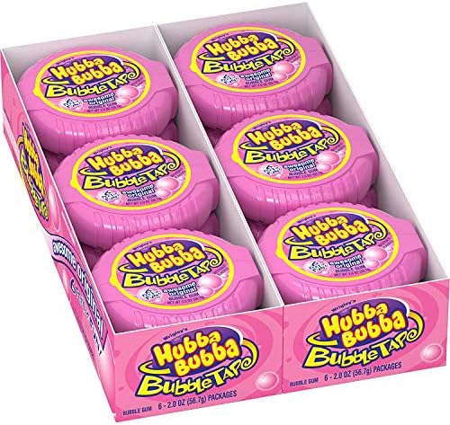 Hubba Bubba Bubble Gum Original Bubble Gum, 2 Ounce (Pack of 40) (Pack of 40)