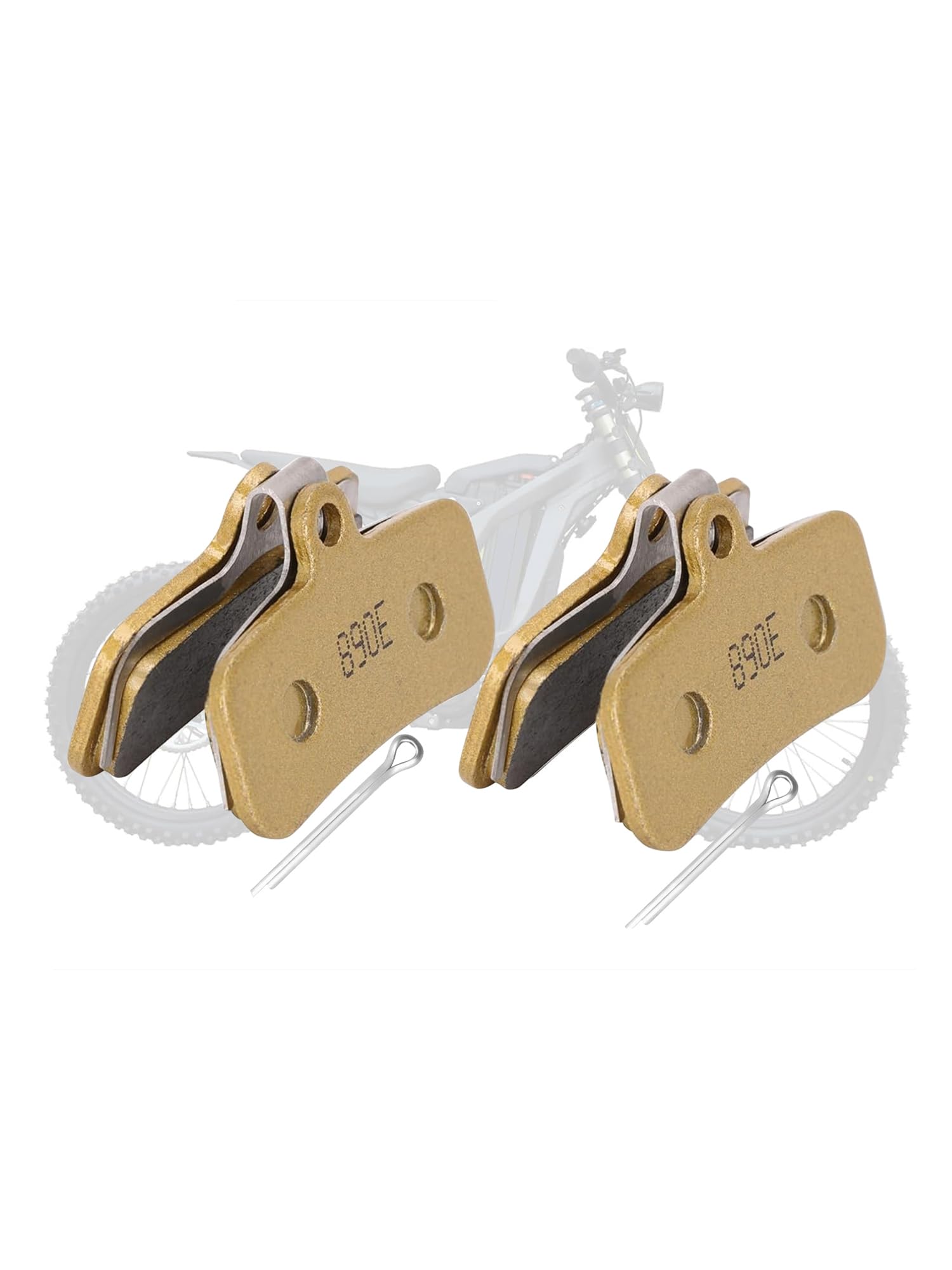 Photo 1 of JFG RACING Front or Rear Brake Pads for Electric Dirt Bike,2 Pcs Dirtbike Brake Pads for Surron Light Bee X and S/Talaria Sting R MX3 and MX4/Altis Sigma/Rawrr Mantis X/X160/X260