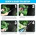 LATTCURE Double Camping Hammock, Lightweight Portable Hammock Parachute Nylon Fabric & 600LB High Capacity with 2 Adjustable Hanging Straps for Camping Backpacking Travel Beach Yard(Blue+Grey)