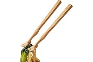 Foot Chopsticks with Straw,Toe-Shaped Chopstick,Funny 3D Printed Snack Chopsticks for Noodles, Easy-to-Use Gag Gift for Frien