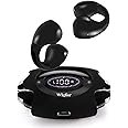 Wigfar Open Ear Headphones True Wireless Bluetooth Headphones, Ear Clip Earbuds, Sweat Resistant, Fast Charging, 24HRS Playtime, Open Ear Earbuds for Workout, Driving, Meeting, (E-88)