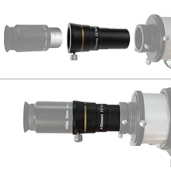 Alstar 1.25" 4-Elements 5X Barlow Lens Fully