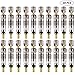 Boao 20 Pieces Presta Valve Core Bike Replacement Brass Tubeless Core for Tubeless Road MTB Bike, Stan's, Vittoria, Continental, Kenda and Mor