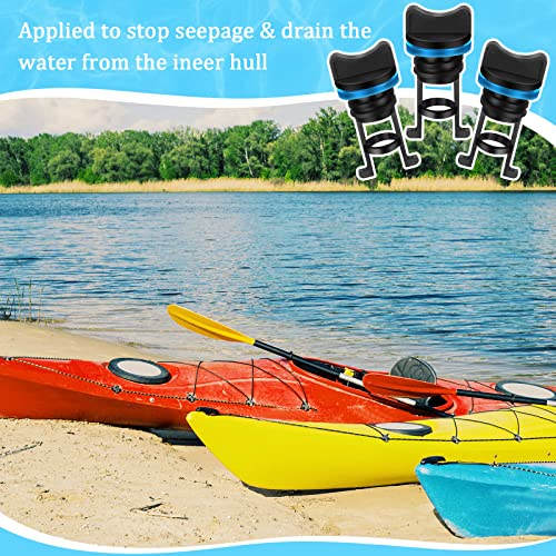 Nylon Kayak Drain Plug Kit Thread Drain Plugs Canoe Boat Hull Thread