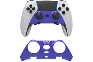 IFEEHE Decorative Trim Shell for PS5 Edge Controller Custom Plates Cover (Purple)