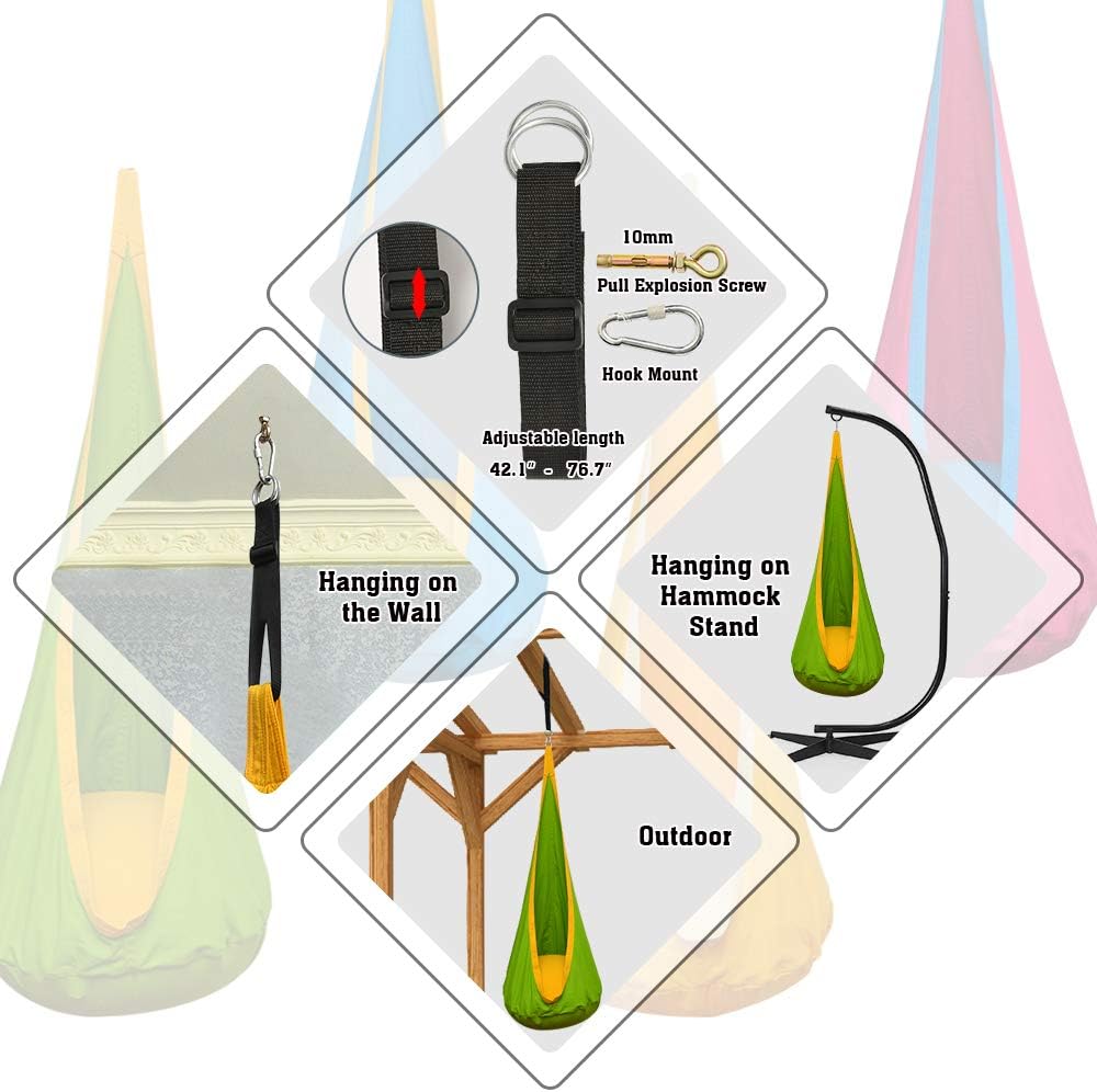 indoor swing chair with stand for baby