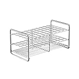 Stainless Steel Test Tube Rack,50 Holes,Outer