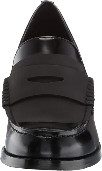 calvin klein pamelyn leather penny loafers