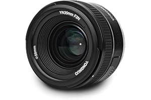 YONGNUO YN35mm F2N Wide-Angle Prime Lens for Nikon F Mount AF/MF 35MM Compatible with Nikon DSLR Cameras
