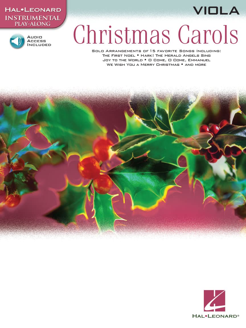 Christmas Carols: Instrumental Play-Along (Hal Leonard Instrumental Play-Along)