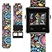 honecumi Bands Compatible with Garmin Vivoactive & Vivoactive Acetate Smart Watch Band Strap Bracelet Wristband Replacement Accessory for Women & Men-Colorful Pattern Vivoactive Bands with Metal Clasp