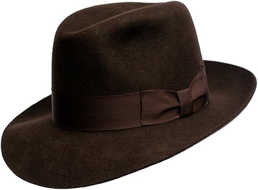brown trilby hat uk