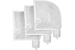 Chuanke Pool Cleaner Replacement Filter Bag Fits for Polaris 360 and 380 Pool Cleaner All Purpose Bags (3 Pack, 360 v Closure Bag)