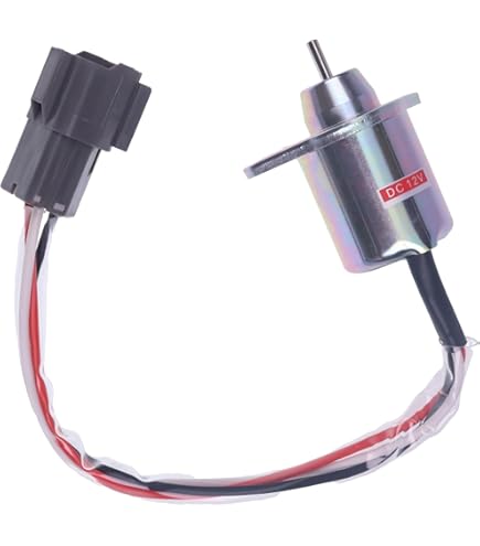 kyoページ buy Stop Solenoid YNM119233-77932 for Hitachi ZX33U-3 ZX35U