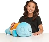 Pokémon Squirtle Sleeping Plush 18 Inch Jazwares Official Product